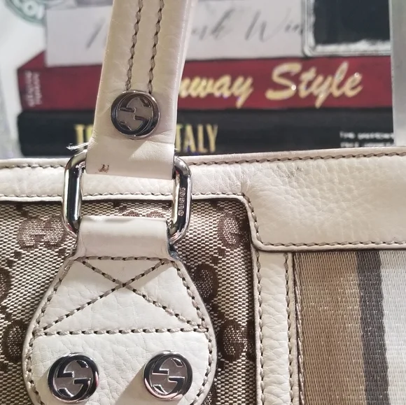 Gucci shelly line tote bag hotsell